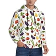 thumbnail image 1 of Hoodies for Men - Onion Pattern vegetable Long Sleeve Comfrt Men'S Fashion Hoodies & Sweatshirts, Sweatshirts for Men Hoodies Pullover Clothing Clothes with Pouch, 1 of 7