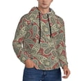 thumbnail image 1 of Hoodies for Men - Paisley Pattern No.9068 Long Sleeve Comfrt Men'S Fashion Hoodies & Sweatshirts, Sweatshirts for Men Hoodies Pullover Clothing Clothes with Pouch, 1 of 7
