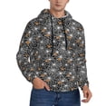 thumbnail image 1 of Hoodies for Men - Spider Cobweb Long Sleeve Comfrt Men'S Fashion Hoodies & Sweatshirts, Sweatshirts for Men Hoodies Pullover Clothing Clothes with Pouch, 1 of 7