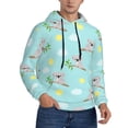 thumbnail image 1 of Hoodies for Men - Sun Clouds Koala Long Sleeve Comfrt Men'S Fashion Hoodies & Sweatshirts, Sweatshirts for Men Hoodies Pullover Clothing Clothes with Pouch, 1 of 7