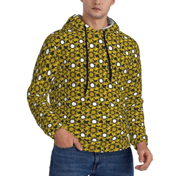 Hoodies for Men - Sunflowers K Long Sleeve Comfrt Men'S Fashion Hoodies & Sweatshirts, Sweatshirts for Men Hoodies Pullover Clothing Clothes with Pouch