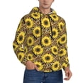 thumbnail image 1 of Hoodies for Men - Sunflowers leopard Aesthetic yellow Long Sleeve Comfrt Men'S Fashion Hoodies & Sweatshirts, Sweatshirts for Men Hoodies Pullover Clothing Clothes with Pouch, 1 of 7