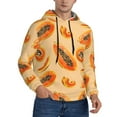 thumbnail image 1 of Hoodies for Men - Tropical fruit Papaya Long Sleeve Comfrt Men'S Fashion Hoodies & Sweatshirts, Sweatshirts for Men Hoodies Pullover Clothing Clothes with Pouch, 1 of 7