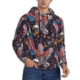 thumbnail image 1 of Hoodies for Men - United States Of America Long Sleeve Comfrt Men'S Fashion Hoodies & Sweatshirts, Sweatshirts for Men Hoodies Pullover Clothing Clothes with Pouch, 1 of 7