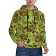 thumbnail image 1 of Hoodies for Men - carrot eggplant Long Sleeve Comfrt Men'S Fashion Hoodies & Sweatshirts, Sweatshirts for Men Hoodies Pullover Clothing Clothes with Pouch, 1 of 7