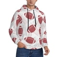 thumbnail image 1 of Hoodies for Men - cute American football field vintage Long Sleeve Comfrt Men'S Fashion Hoodies & Sweatshirts, Sweatshirts for Men Hoodies Pullover Clothing Clothes with Pouch, 1 of 7