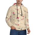 thumbnail image 1 of Hoodies for Men - envelope primary color Long Sleeve Comfrt Men'S Fashion Hoodies & Sweatshirts, Sweatshirts for Men Hoodies Pullover Clothing Clothes with Pouch, 1 of 7