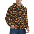 thumbnail image 1 of Hoodies for Men - halloween pumpkins elements Long Sleeve Comfrt Men'S Fashion Hoodies & Sweatshirts, Sweatshirts for Men Hoodies Pullover Clothing Clothes with Pouch, 1 of 7