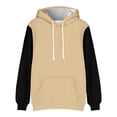 thumbnail image 1 of Hoodies,Mens Casual Sport Drawstring Hooded Sweatshirt Pullover Long Sleeve for Gym And Streetwear,Hoodies for Men,Khaki,4XL, 1 of 3