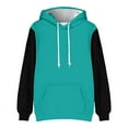 thumbnail image 1 of Hoodies,Mens Casual Sport Drawstring Hooded Sweatshirt Pullover Long Sleeve for Gym And Streetwear,Hoodies for Men,Mint Green,L, 1 of 3