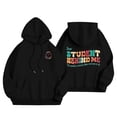 thumbnail image 1 of Hoodies Sweatshirt for Women Long Sleeve Hoodie Womens Pullover Sweatshirt Cozy Sweatshirts for Women Black Hoodies for Women Trendy Fall Outfits for Women College Wear, 1 of 5