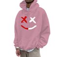 Hoodies Sweatshirt for Men, Fashion Casual Part Print Hooded Pullover