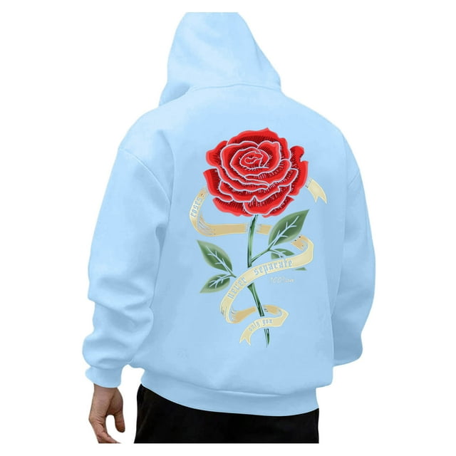 Hoodies Sweatshirt for Men,Fashion Leisure 3D Digital Printing Print