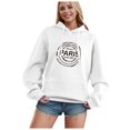 thumbnail image 1 of Hoodies Sweatshirt for Women Long Sleeve Hoodie Womens Hoodies Pullover Cute Hoodies White Hoodies Woman Women's Fall Jacket Women’S Clothing, 1 of 4