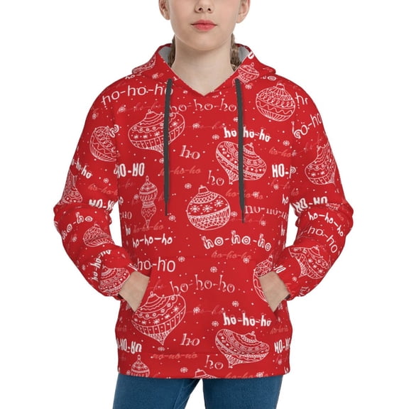 Hoodies for Teen Girls Boys - Hohoho1 Warm Boys' Fashion Hoodies & Sweatshirts, Boys Girls Kids Clothes Size 14-16 Youth Pullover with Kangaroo Pocket