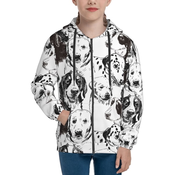 Hoodies for Teen Girls Boys - Labrador Retriever Dog Warm Boys' Fashion Zip Up Hoodies & Sweatshirts, Boys Girls Kids Clothes Size 7-8 Youth Pullover with Kangaroo Pocket