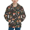 thumbnail image 1 of Hoodies for Teen Girls Boys - Mushroom snail Warm Boys' Fashion Hoodies & Sweatshirts, Boys Girls Kids Clothes Size 14-16 Youth Pullover with Kangaroo Pocket, 1 of 5