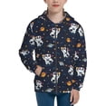 thumbnail image 1 of Hoodies for Teen Girls Boys - Panda Astronaut Warm Boys' Fashion Zip Up Hoodies & Sweatshirts, Boys Girls Kids Clothes Size 14-16 Youth Pullover with Kangaroo Pocket, 1 of 5