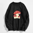 thumbnail image 1 of Hoodies For Teens Boys Womens Cute Frog Sweatshirt Kawaii Mushroom Hoodie For Teen Girls Clothes Graphic Design Pullover Sweatshirts Boys Hoodies Size 10 12 14-16 Christmas Black, 1 of 7