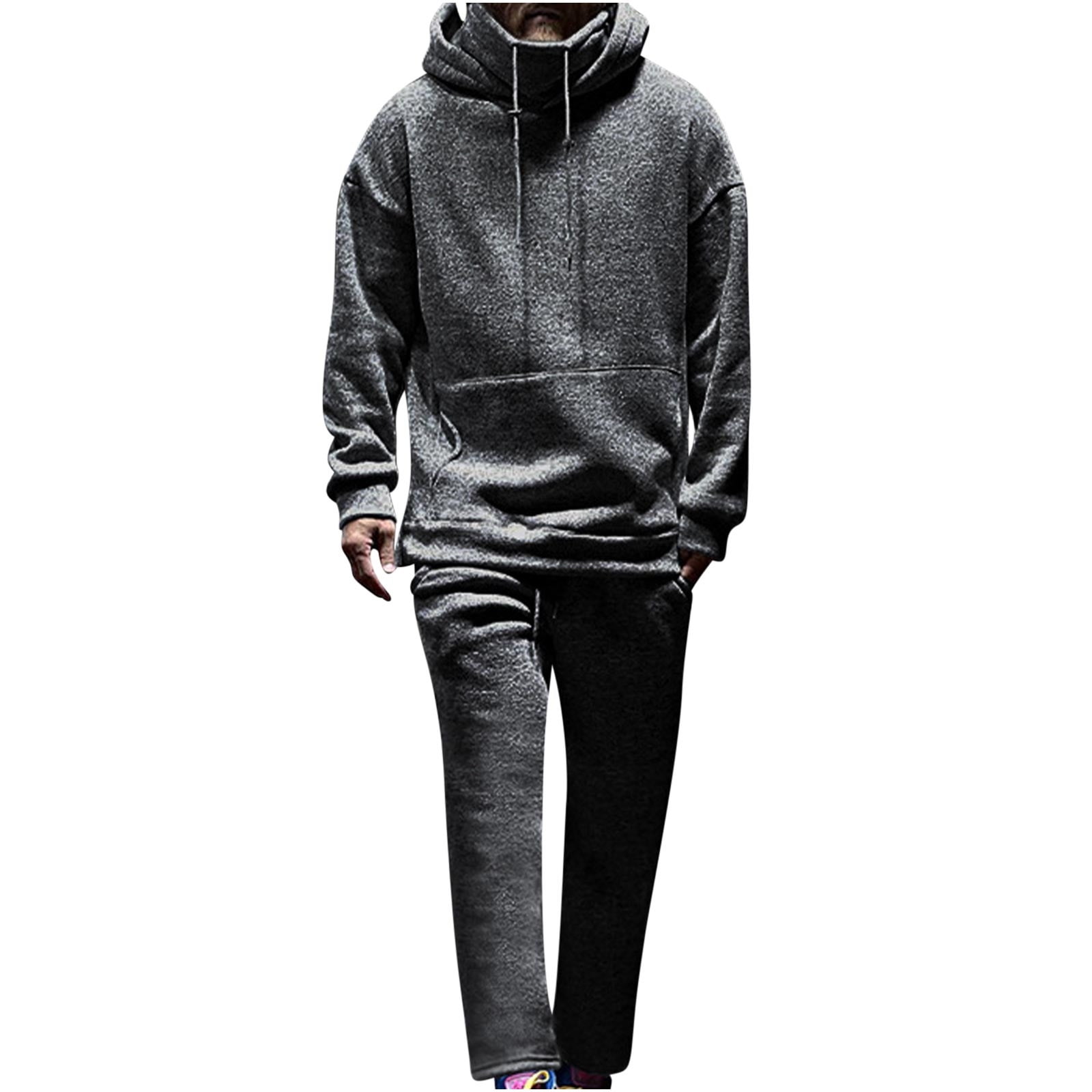 Hoodies Tracksuit Sweatsuits for Men 2 Piece Set Hoodie Sweatshirts