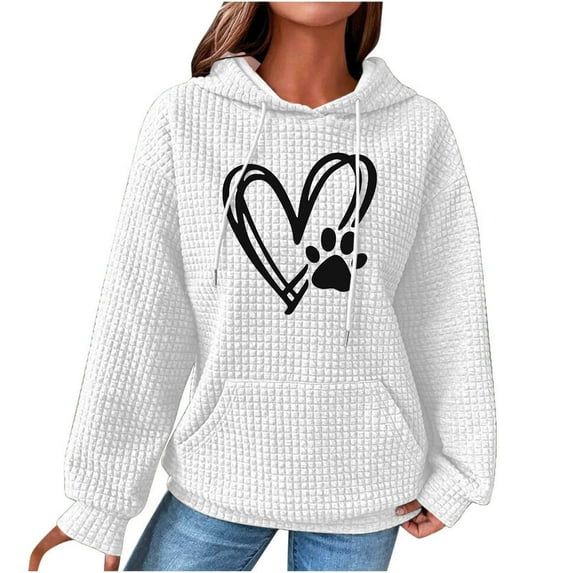 Hoodies Woman Clearance, Autumn Winter Hoodie Sweatshirt Pullover Tops Long Sleeved Comfortable