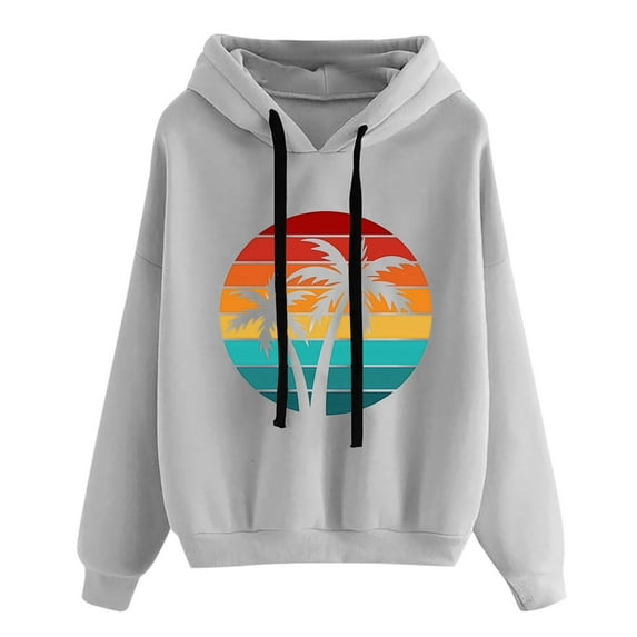 Hoodies Woman Clearance, Autumn Winter Hoodies Sweatshirt Pullover Tops Long Sleeve Comfy Tops