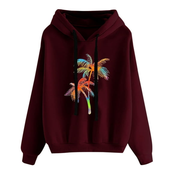 Hoodies Woman Clearance, Autumn Winter Hoodies Sweatshirt Pullover Tops Long Sleeve Comfy Tops