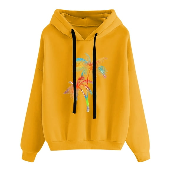 Hoodies Woman Autumn Winter Hoodies Sweatshirt Pullover Tops Long Sleeve Comfy Tops