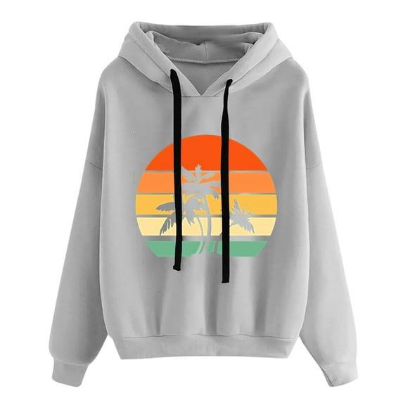 Hoodies Woman Clearance, Autumn Winter Hoodies Sweatshirt Pullover Tops Long Sleeve Comfy Tops