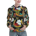 thumbnail image 1 of Hoodies for Women - Classic Color Parrot Flower Comfrt Colour Drawstring Women'S Fashion Hoodies & Sweatshirts, Fall Outfits Clothes for Women 2024 Pullover with Kangaroo Pocket, 1 of 7