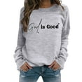 thumbnail image 1 of Hoodies For Women Jesus Loves You Sweatshirt Letter Print Christian Sweatshirt Oversized Womens Pullover Sweatshirts Winter Clothes For Women Teens Clothes, 1 of 5