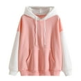 thumbnail image 1 of Hoodies for Women Long Sleeve Hoodie Hoodie for Women Pullover Oversized Hoodies for Women Pink Sweatshirt Cute Winter Outfits for Women Teen Clothing, 1 of 3