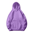 thumbnail image 1 of Hoodies for Women Oversized Sweatshirt for Women Autumn Solid Color Essentials Hoodie Pullover Long Sleeved Convertible Straps Hooded,Loose Sweatshirt Casual Loungewear,Streetwear,Cover-Up,Athleisure, 1 of 8