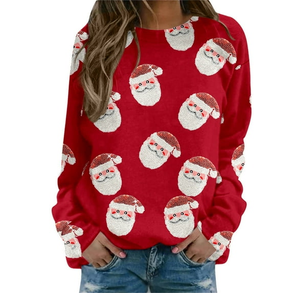Hoodies for Women Pattern Letter Printing Pullover Sweatshirt Pullover Oversized Hoodie Fashion Blouse Long Sleeve Shirt Hoodless Zip up track Jackets with Pocket Red, L