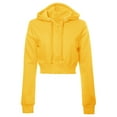 thumbnail image 1 of Gaexia Hoodies for Women Pattern Letter Printing Pullover Sweatshirt Pullover Oversized Hoodie Fashion Blouse Long Sleeve Shirt Hoodless Zip up track Jackets with Pocket Yellow, S, 1 of 3