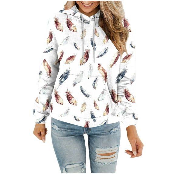 Hoodies for Women,Plue Size Pullover Sweatshirts Womens Lightweight Long Sleeve Tops with Pockets Casual tracksuit Girls Hoodie Sweatshirt Warm Winter Dating Office Travel Trendy Workout