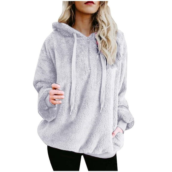 Hoodies for Women Pullovers Sweaters for Elderly Women Girl 12 Ladies Sweatshirts Small Women's Pullover Hoodies Womens Lightweight Pullover Sweatshirts Hoodie Happy Face Hoodie Sleeveless White 2XL
