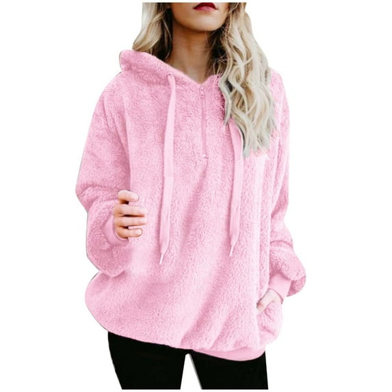 Hoodies for Women Pullovers Sweaters for Elderly Women Girl 12 Ladies Sweatshirts Small Women's Pullover Hoodies Womens Lightweight Pullover Sweatshirts Hoodie Happy Face Hoodie Sleeveless Pink M