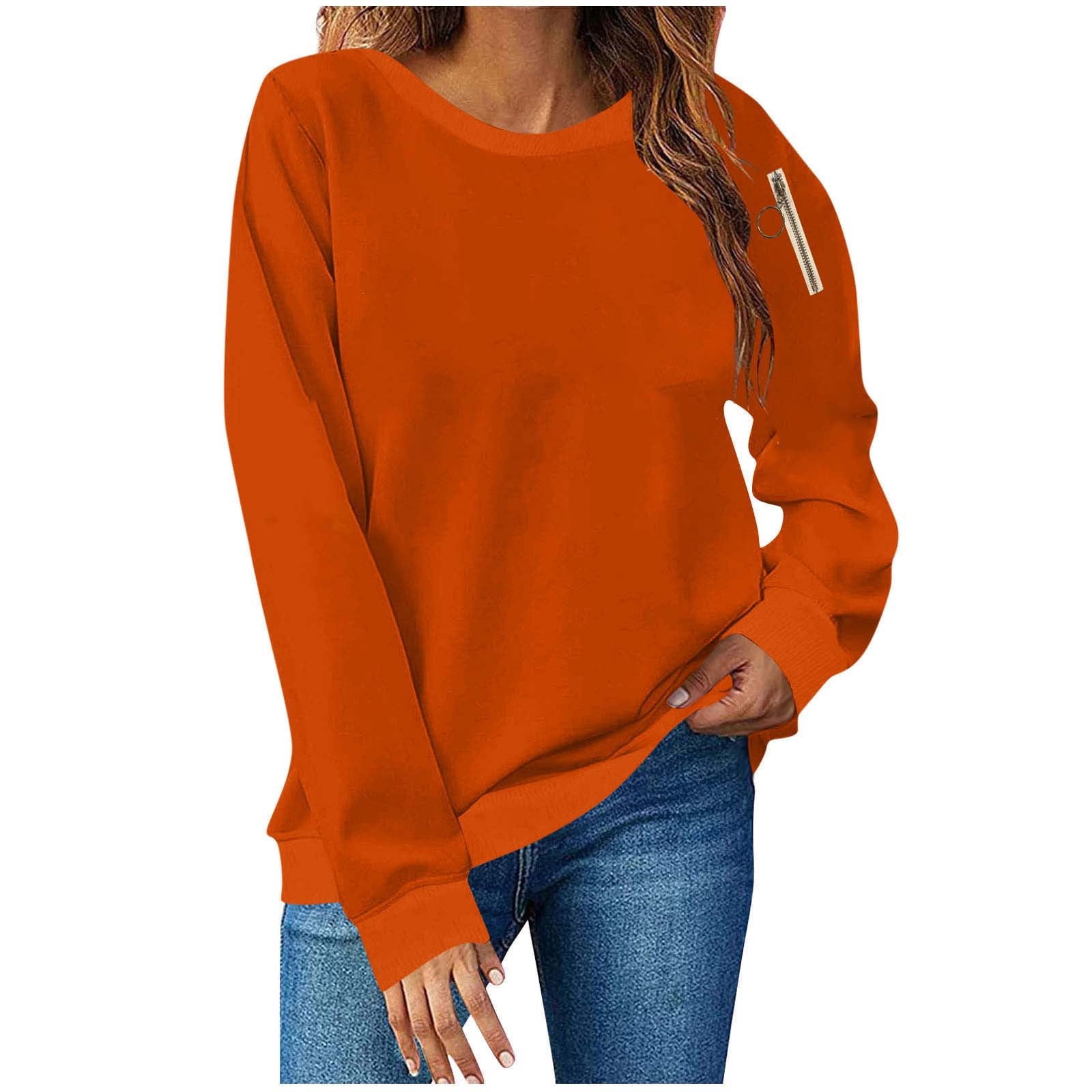 Women S Hoodie Sweatshirt Solid Color