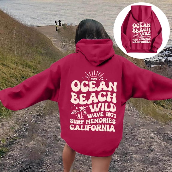 Hoodies For Women Word Graphic Sweatshirts For Women Vintage Hoodie Trendy Sweatshirts Preppy Clothes Long Sleeve Sweatshirt Tops Fall Hoodies Women Cute Sweatshirts Sleep Jacket Women Casual Tops