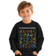thumbnail image 1 of Hoodies for Boys Back To School Dinosaur Print Short Sleeve Crew Neck Warm Sweatshirt Boys School Uniform Size 5-6 Years, 1 of 4