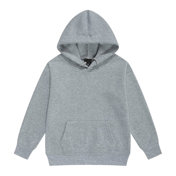Hoodies for Boys Girls Kids Hooded Printed Sweatshirt Pullover with Pockets,5-6 Years,Grey