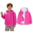 thumbnail image 1 of Hoodies for Boys Hot Pink Full Zipper Hooded Casual Long Sleeve Hoodies Fall Clothes 3-4 Years Old Boy Clothes Boys Girls Fashion, 1 of 5