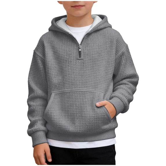 Hoodies for Boys Long Sleeve Lightweight Casual Pullover Hooded Sweatshirt