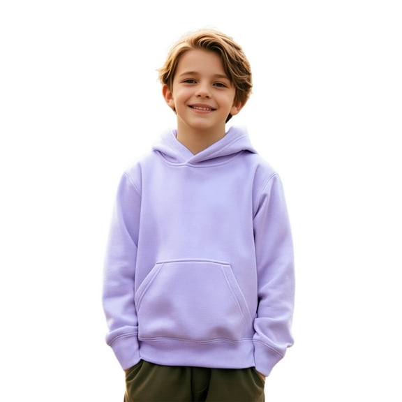Hoodies for Boys Purple Hoodie Casual Long Sleeve Hoodies Fall Clothes r Clothes for Girls 5-6 Years Boys Girls Fashion