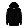 thumbnail image 1 of Hoodies for Boys Size 8 Sweatshirts For Teen Girls Zipper Long Sleeve Fleece Hoodie Hooded Sweatshirts Cute Fall Pullover Sweaters With Pocket, 1 of 6