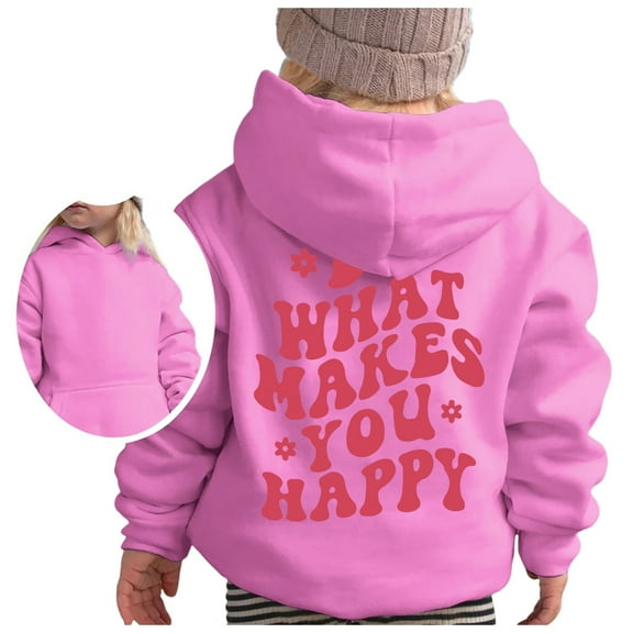 Hoodies for Girls 12-14 Waterproof Girls Hoodies Size 10-12 Cute Oversize Activewear Girl Clothes with Pocket Pink,7-8 Years