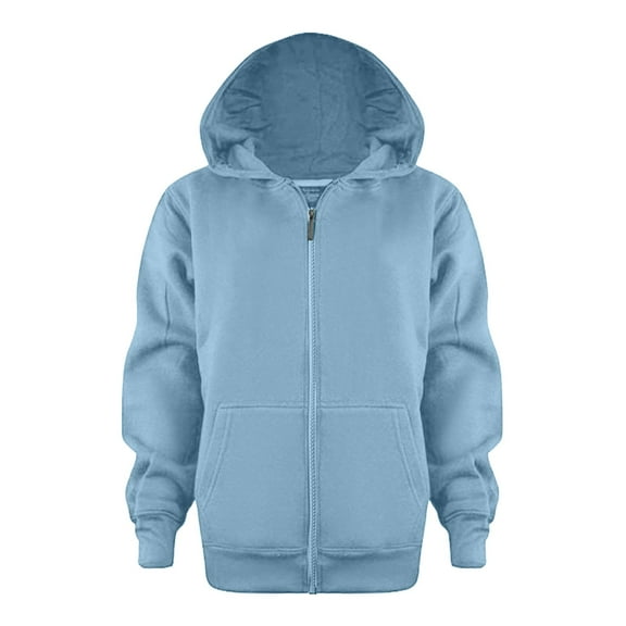 Hoodies for Girls 14-16 Juniors Black Hoodie Kids White Sweatshirt Kids Kids Zip Up Hoodie Girls Boys Jacket Hooded Hoodies for Teen Girls Y2K
