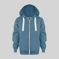 thumbnail image 1 of Hoodies for Girls 14-16 Juniors Girls Oversized Full Zip Hoodie Casual Long Sleeve Sweatshirts Cute Jackets with Pockets Graphic Hoodies for Boys, 1 of 5