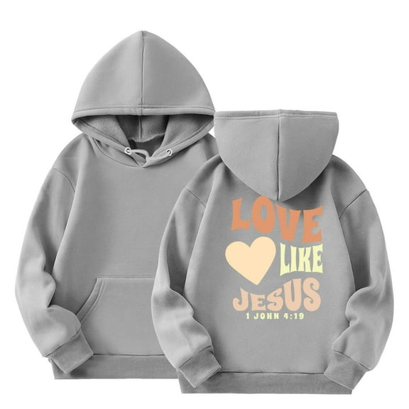 Hoodies for Girls Clothes for Girls Girls Casual Long Sleeve Hoodies Cute Oversized Pocket Sweatshirt Tops